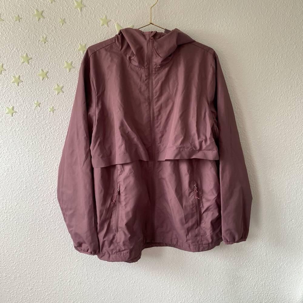 Mauve Windbreaker Jacket